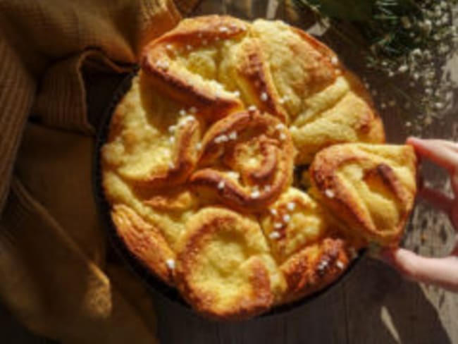 brioche des rois à la crème d'amandes