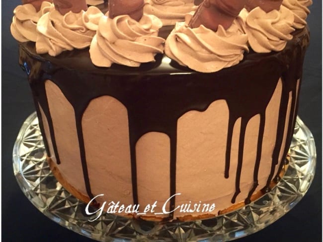 layer cake au chocolat