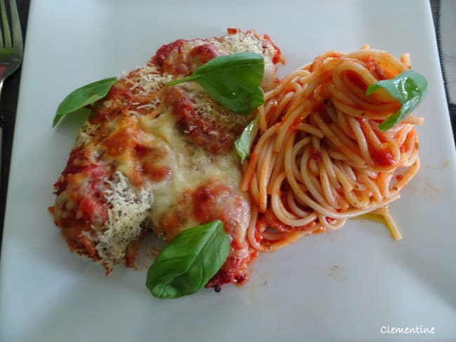 Poulet au parmesan