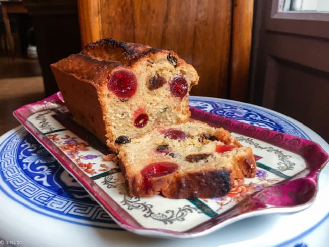 Cake aux fruits confits 100% végétal