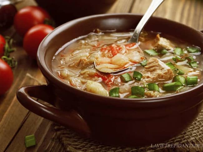 Soupe au chou de grand-mère