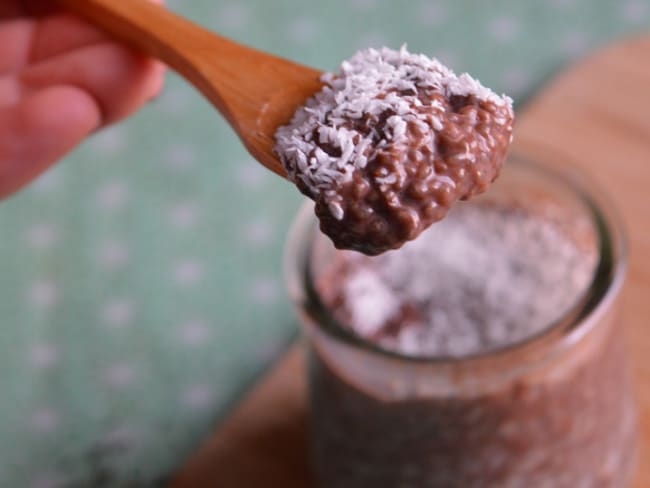 Pudding au Chocolat aux Graines de Chia