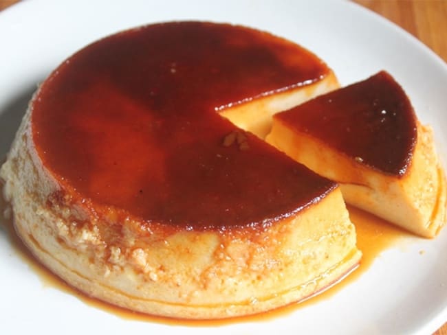 Crème caramel au yaourt