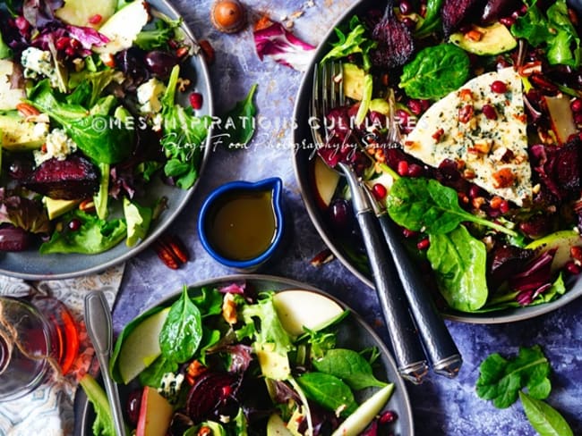 salade hivernale au sirop d’érable