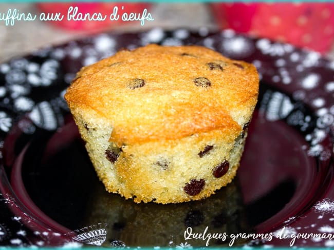 Muffins aux blancs d'oeufs 