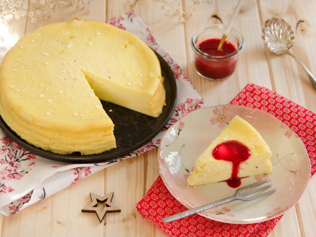 Gâteau au Carré Frais à la vanille