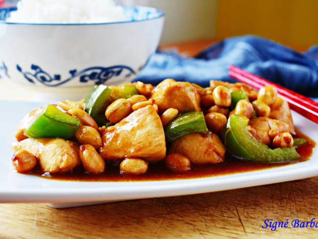 Poulet kung pao chinois