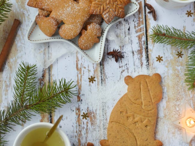 Biscuits de Noël façon pain d'épices
