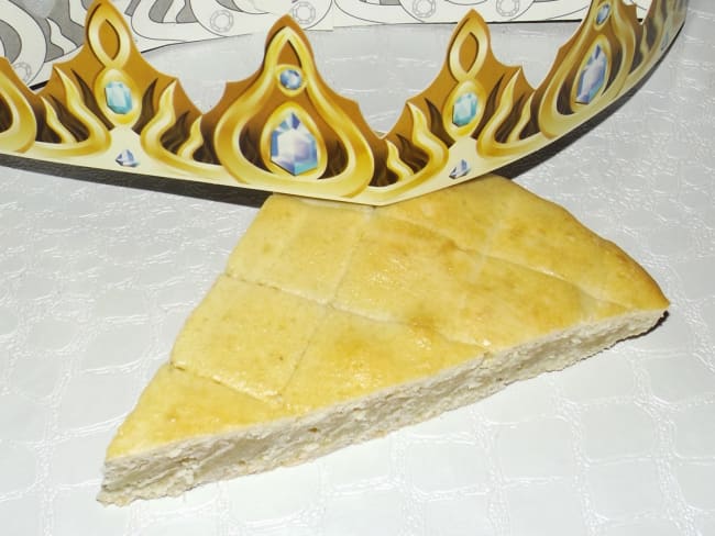 Galette des rois bretonne sans pâte feuilletée et sans crème d’amandes