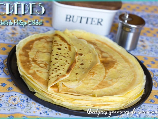 Crêpes du Chef Philippe Etchebest