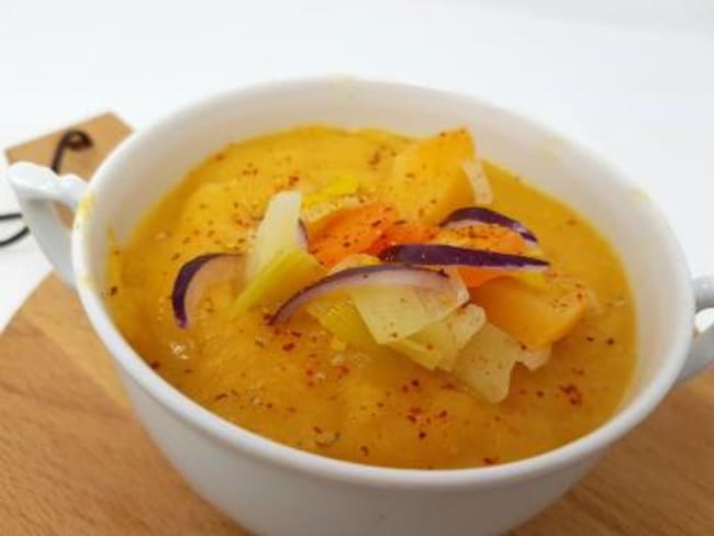 Soupe de légumes d'hiver