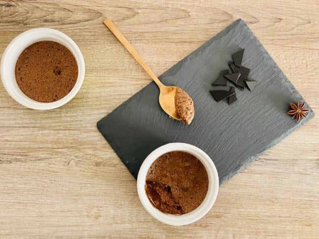 Mousse au chocolat toute légère