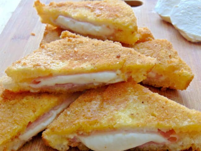 Mozzarella in carrozza comme en Campanie