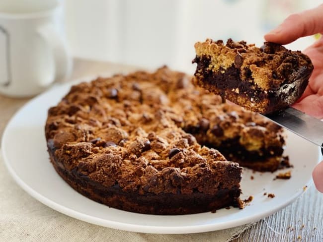 Double brookie aux amandes et noisettes