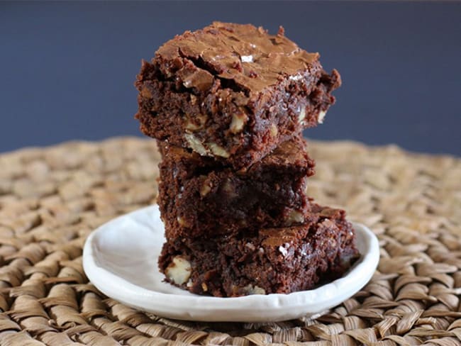 Brownies au fromage blanc et chocolat