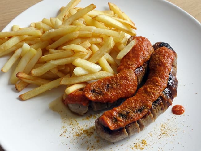 Curry wurst comme en Allemagne