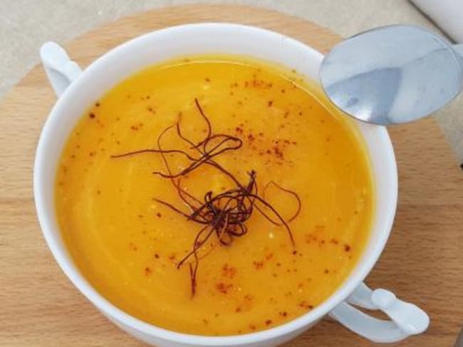 Velouté butternut et carottes