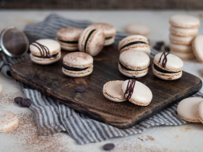 Macarons à la meringue italienne