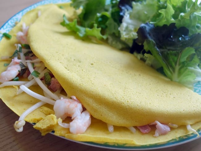 Banh Xeo, la crêpe vietnamienne