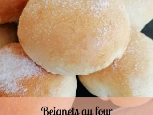 Beignets fourrés au four