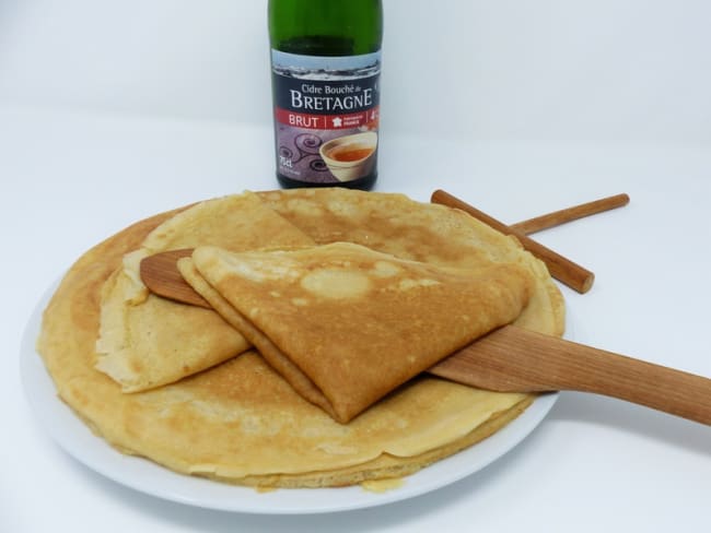 Crêpes au cidre