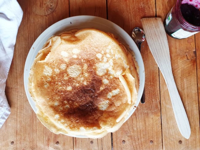 Crêpes 4-3-2-1 pour le goûter