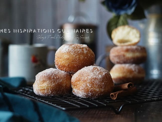 Beignets de carnaval pour mardi gras