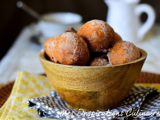 Beignets à la cuillère pour fêter Mardi Gras