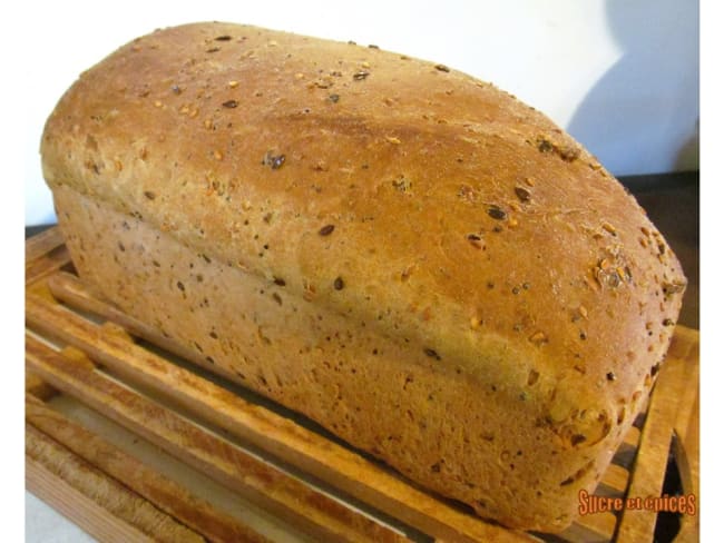 Pain de mie aux graines