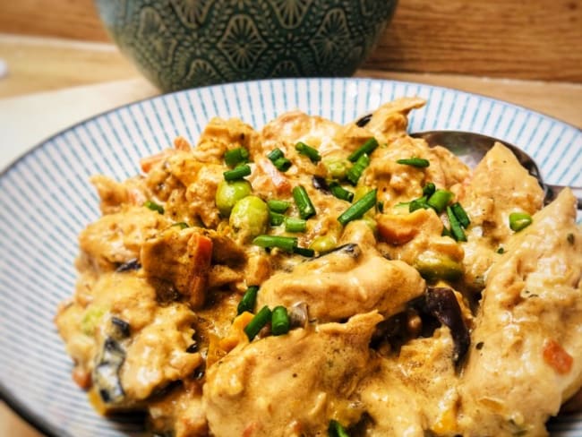 Poulet au miso sans gluten