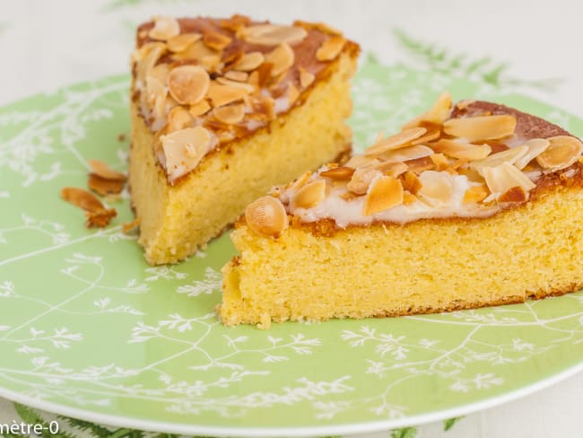 Gâteau italien citron amandes