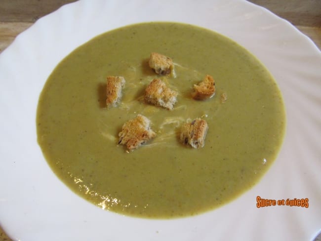 Velouté de brocoli réconfortant