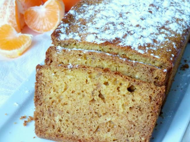 Cake à la mandarine et au miel