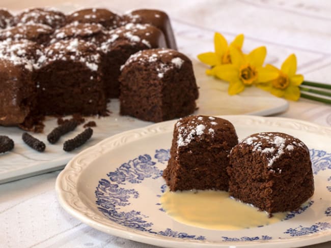 Moelleux au chocolat noir au poivre long de Java