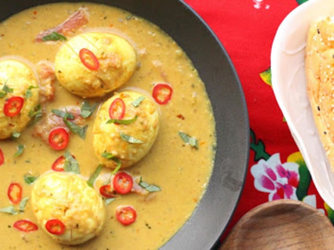 Curry aux oeufs comme en Malaisie