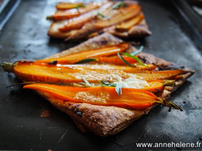 tarte à la carotte et au cumin