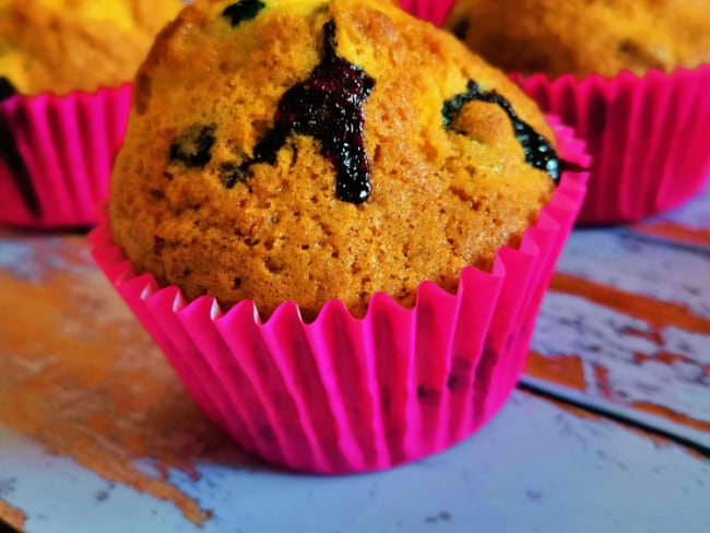 Muffins Américains à la myrtille