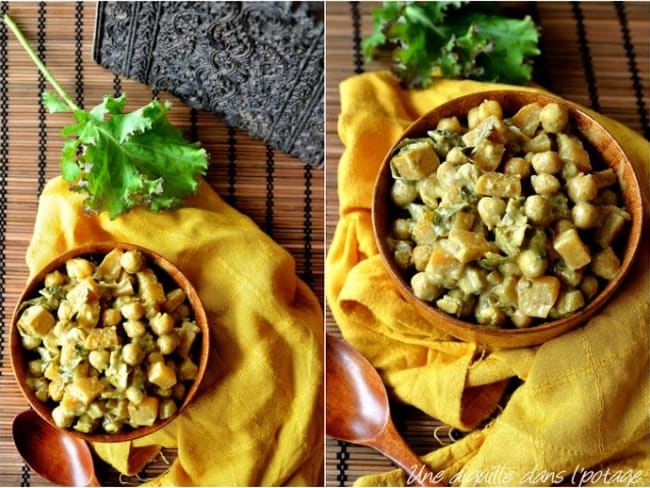 Curry de pois chiches au rutabaga