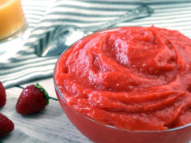 Curd fraise facile et inratable