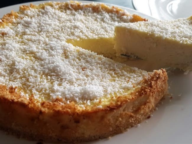 Cheesecake à la noix de coco 