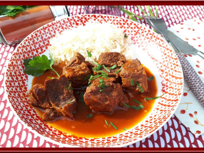 Goulasch de Boeuf au paprika