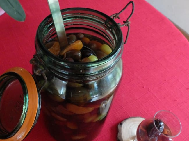 Bocal ou confiture de vieux garçon