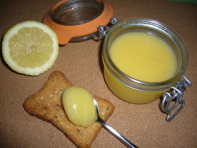 Lemon curd ou crème au citron à l'anglaise