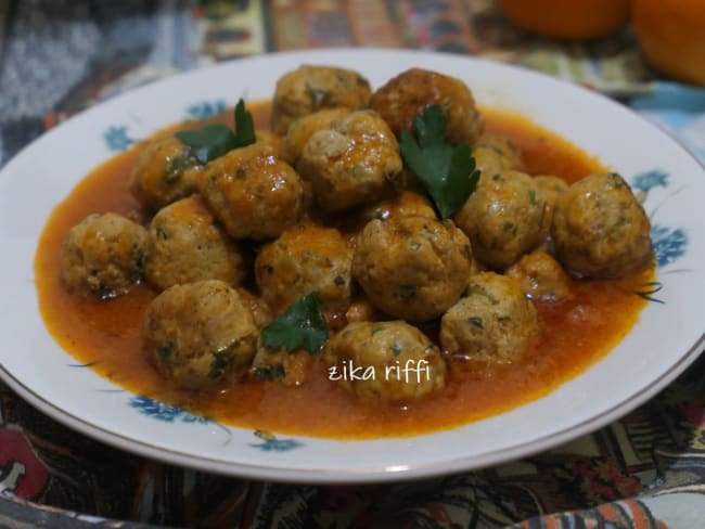 Polpettes , boulettes de viande et de fromage à l'italienne