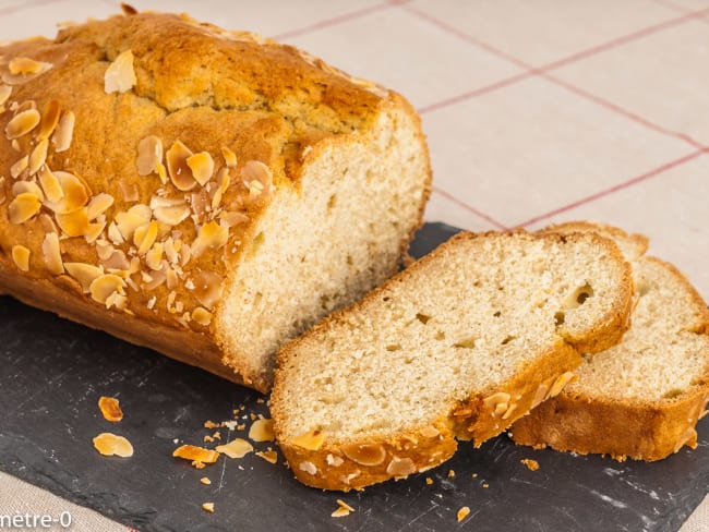 Gâteau du matin vanille amandes