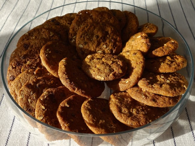 Cookies aux noix de pécan et perles de chocolat