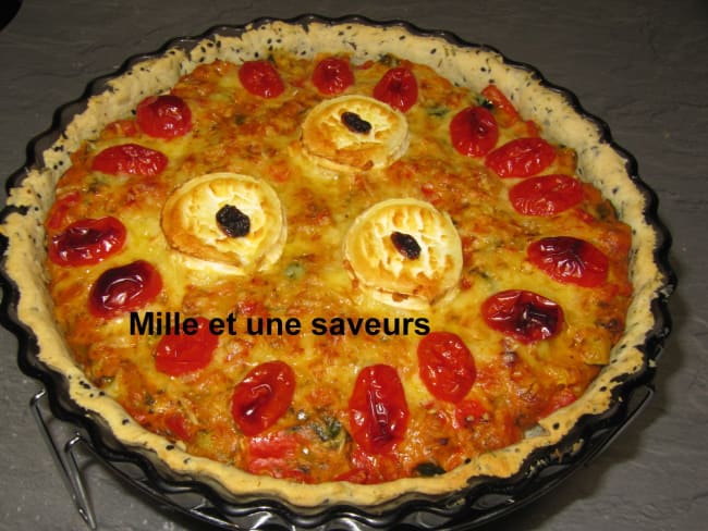 Tarte aux légumes toute simple