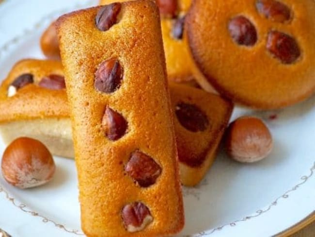 Financiers aux noisettes d'après le Chef Pâtissier  Philippe Conticini