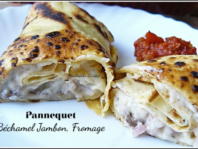 Pannequets au jambon et fromage