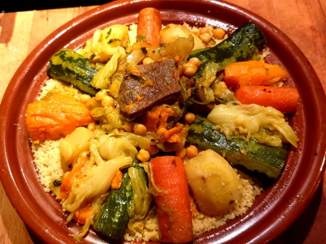 Couscous Marocain À La Langue De Boeuf